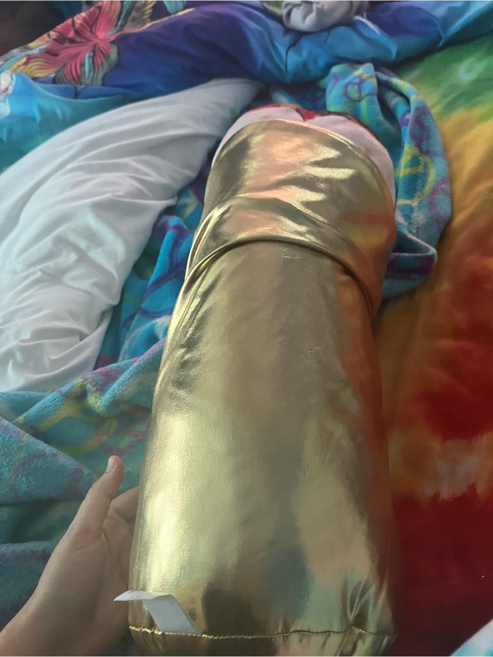 Gold Metallic burrito toy